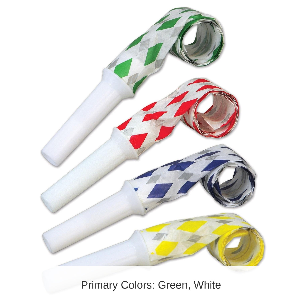 100 Pack Bulk New Year's Eve Party Blowouts asst colors