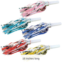 100 Pack Bulk New Year's Eve Fringed Party Blowouts asst colors