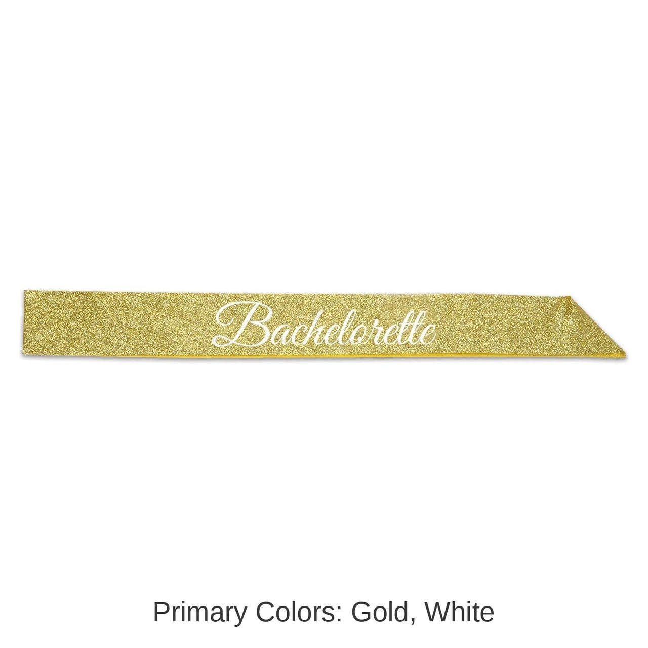 6 Pack Bulk Bachelorette Glittered Sash