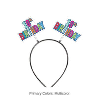 12 Pack Bulk 18th Birthday Boppers multi-color
