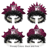 24 Pack Bulk Sweet 16 Tiaras