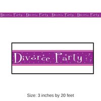 12 Pack Bulk Divorce Party Decorative Tape