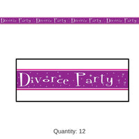 12 Pack Bulk Divorce Party Decorative Tape