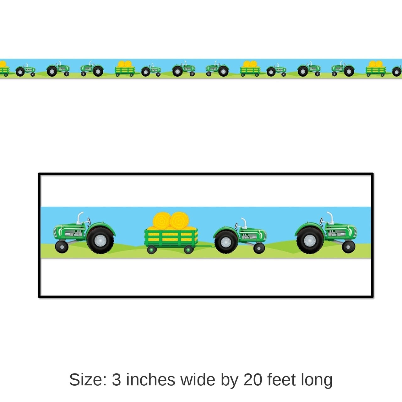 12 Pack Bulk Tractor Party Tape