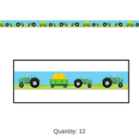 12 Pack Bulk Tractor Party Tape
