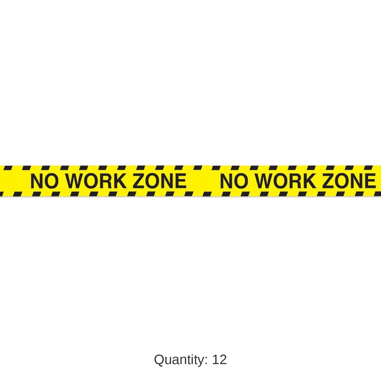 12 Pack Bulk No Work Zone Party Tape