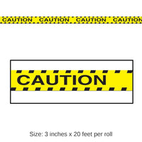 12 Pack Bulk Halloween Caution Party Tape