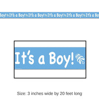 12 Pack Bulk It's A Boy! Party Tape