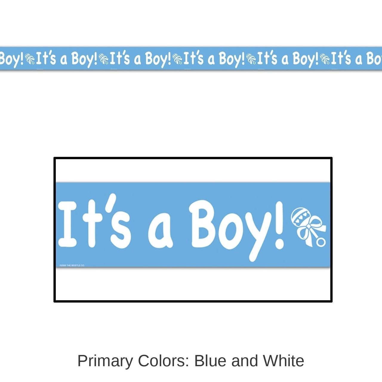 12 Pack Bulk It's A Boy! Party Tape