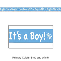 12 Pack Bulk It's A Boy! Party Tape