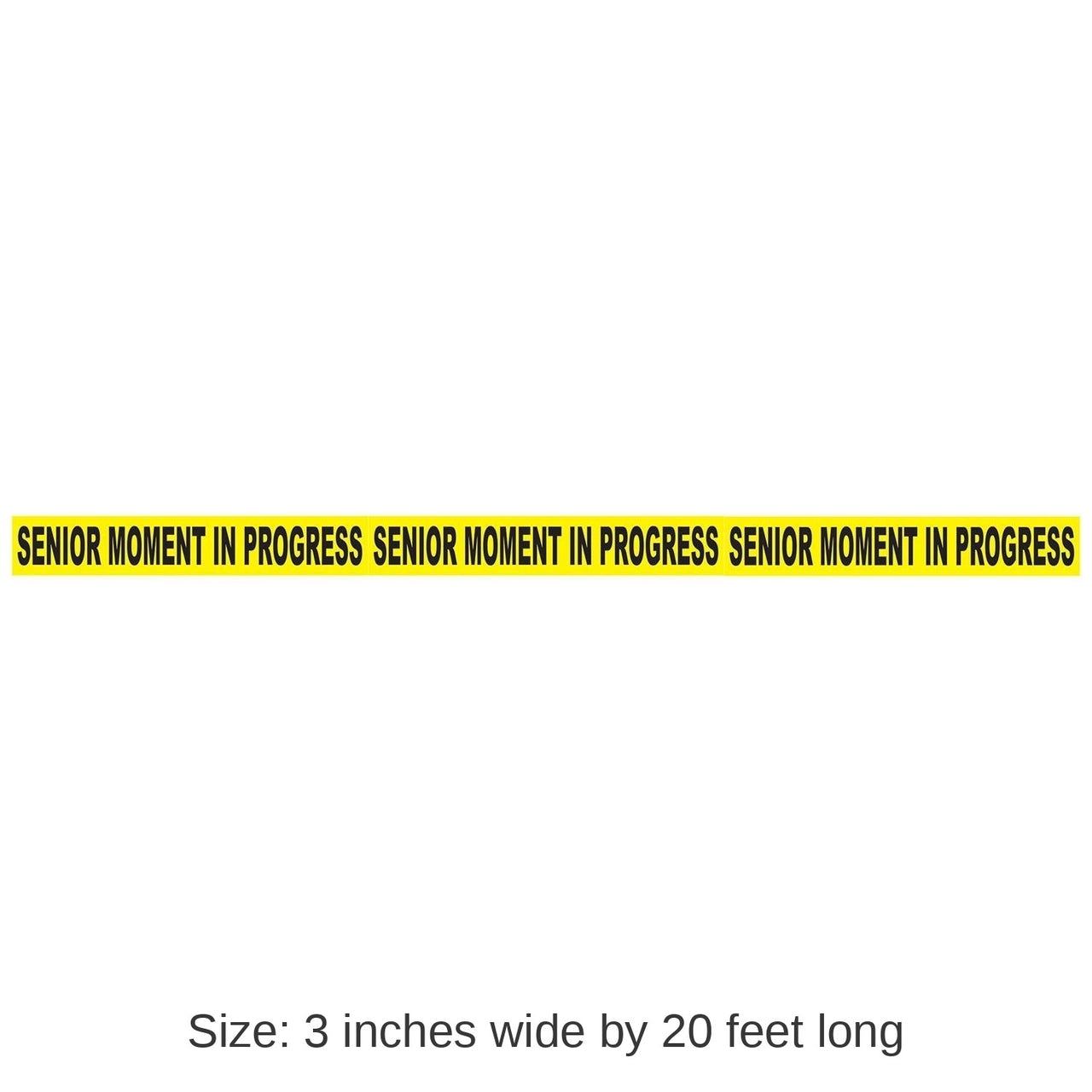 12 Pack Bulk Senior Moment In Progress Party Tape