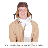 12 Pack Bulk Aviator Hat/Scarf Set
