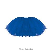 6 Pack Bulk Blue Tutu Skirt One Size Fits Most Spirit & Halloween