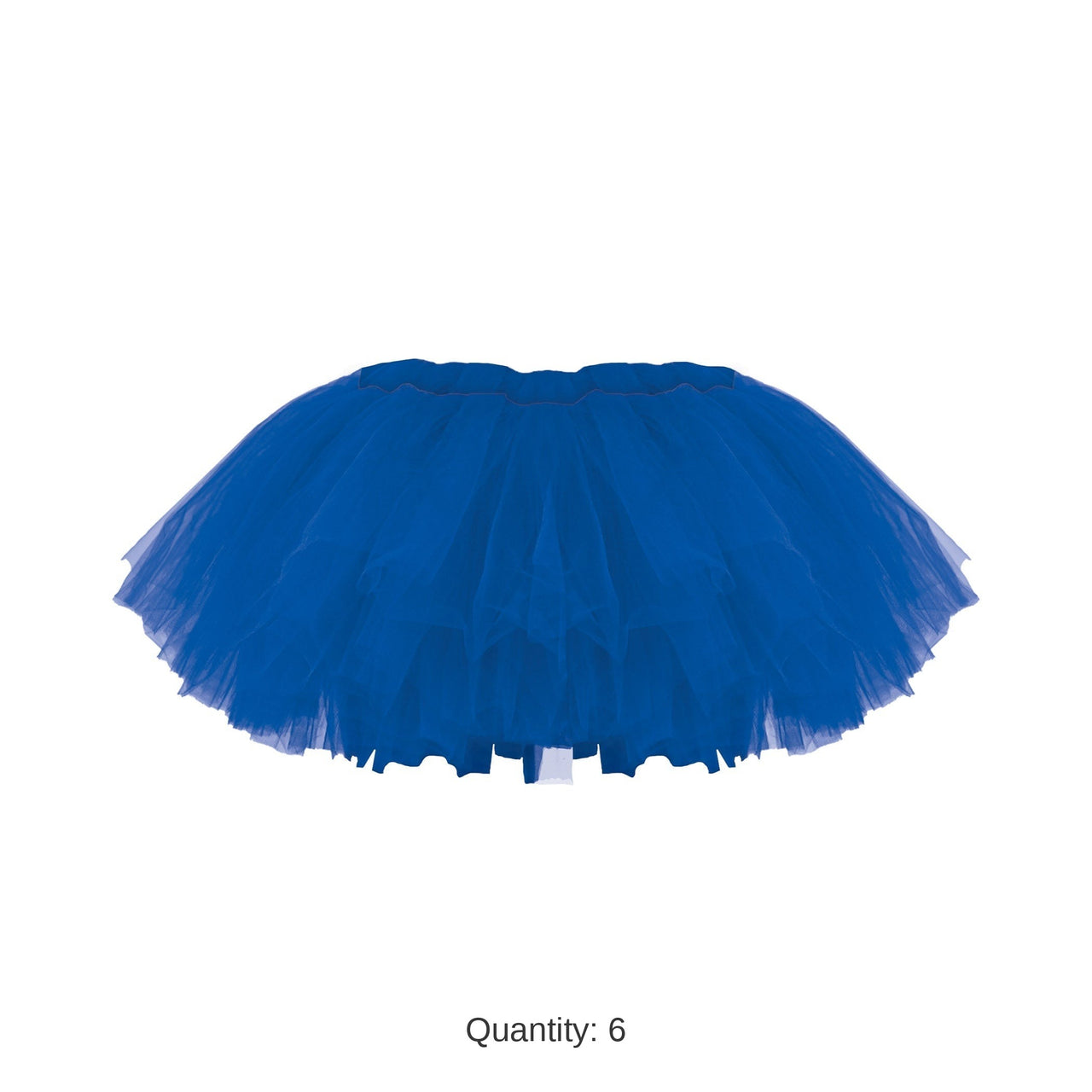 6 Pack Bulk Blue Tutu Skirt One Size Fits Most Spirit & Halloween