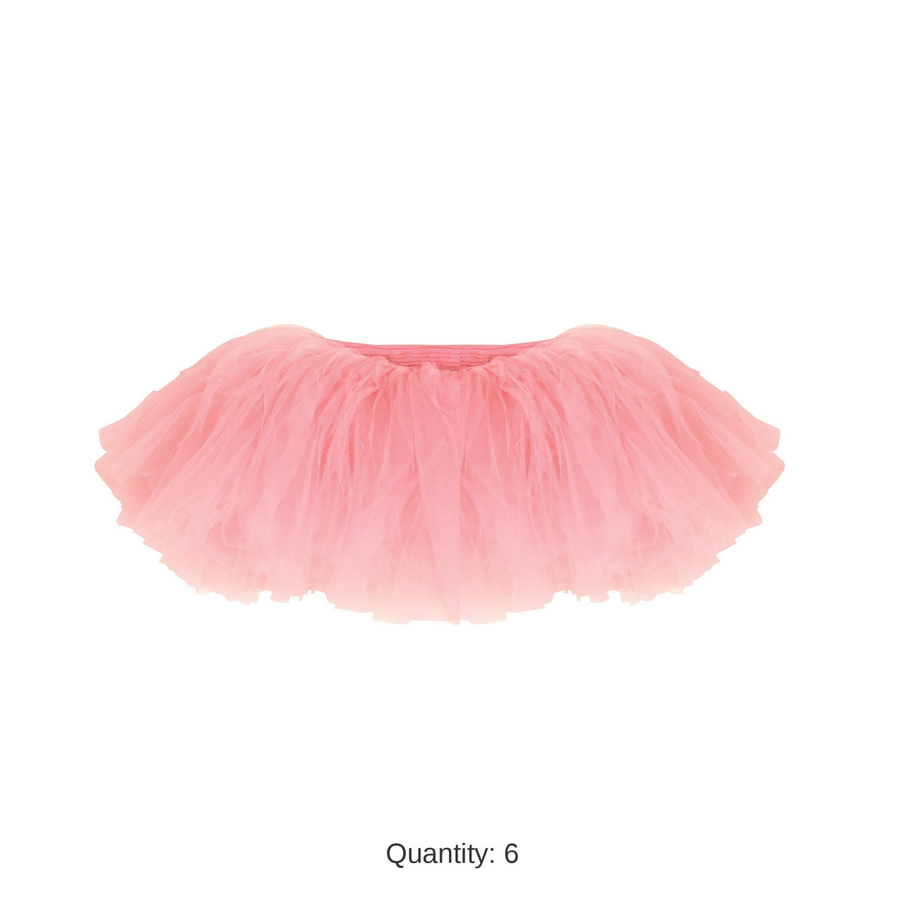 6 Pack Bulk Pink Tutu Skirt One Size Fits Most