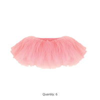 6 Pack Bulk Pink Tutu Skirt One Size Fits Most