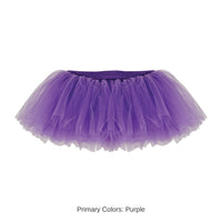 6 Pack Bulk Purple Tutu One Size Fits Most Spirit & Halloween Fun