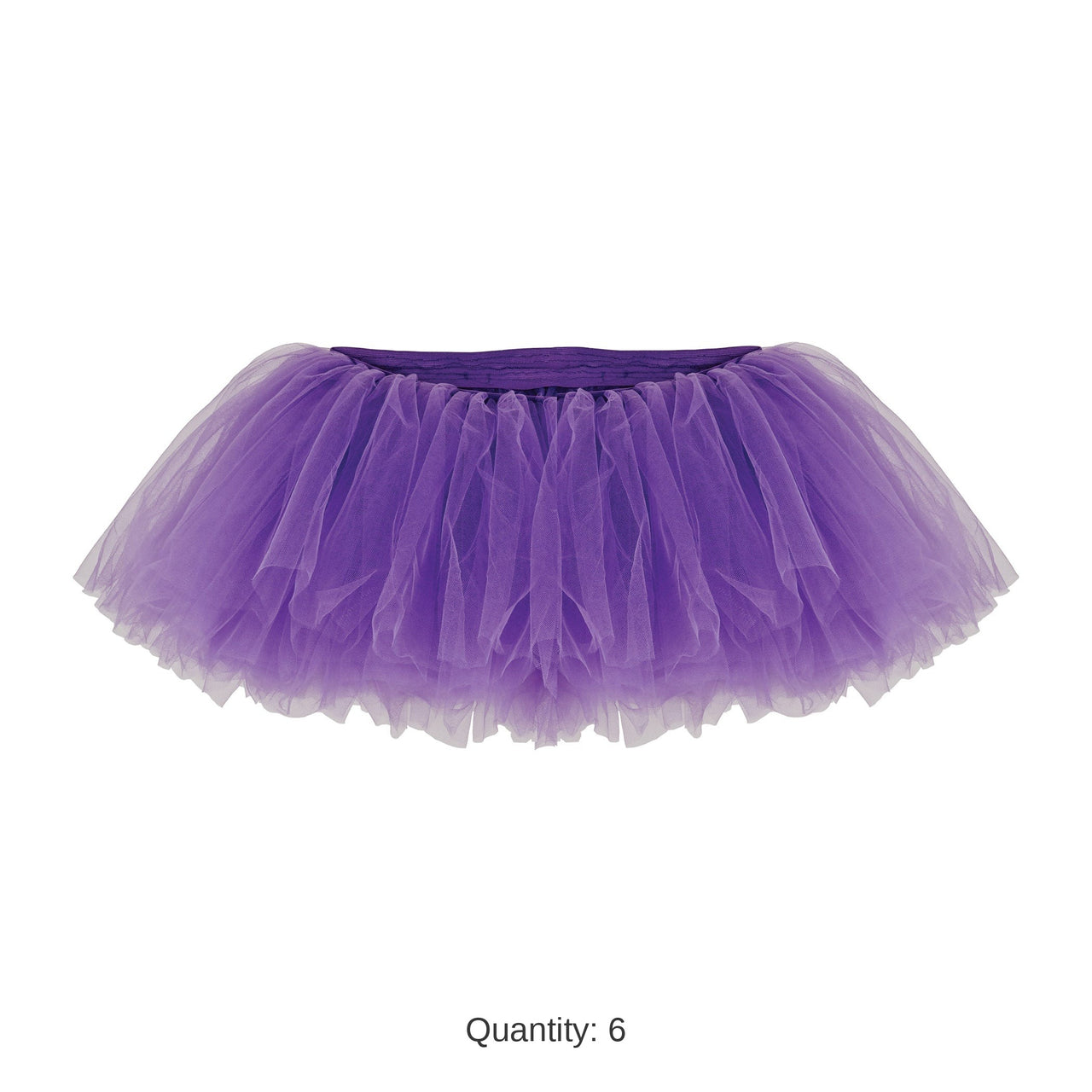 6 Pack Bulk Purple Tutu One Size Fits Most Spirit & Halloween Fun