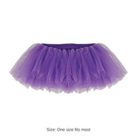 6 Pack Bulk Purple Tutu One Size Fits Most Spirit & Halloween Fun