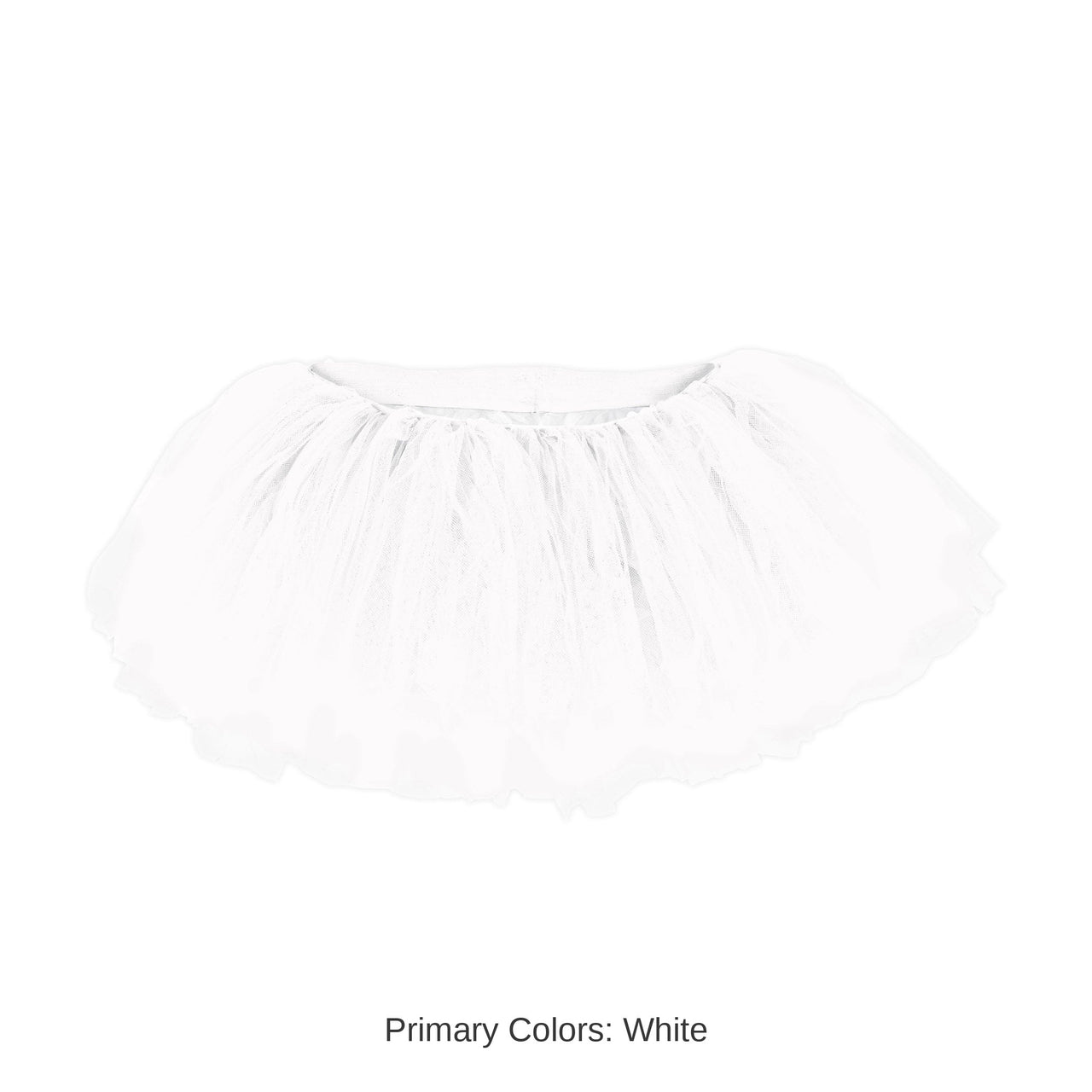 6 Pack Bulk White Tutu Skirt One Size Fits Most Spirit & Halloween