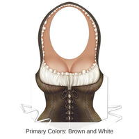 48 Pack Bulk Plastic Maiden Party Vest