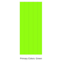 600 Pack Bulk Solid Color Neon Lime Party Wristbands