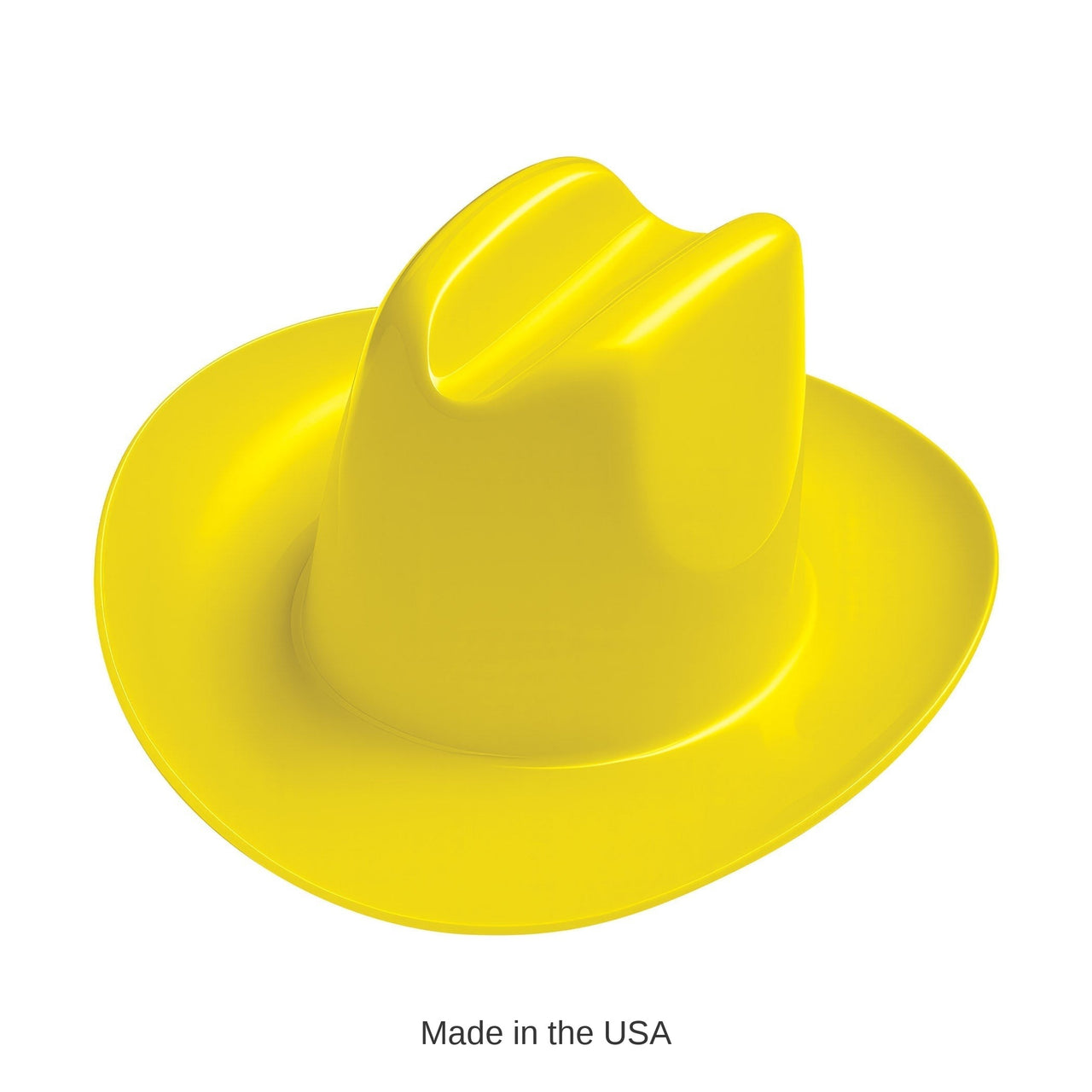 36 Pack Bulk Yellow Miniature Plastic Cowboy Hats
