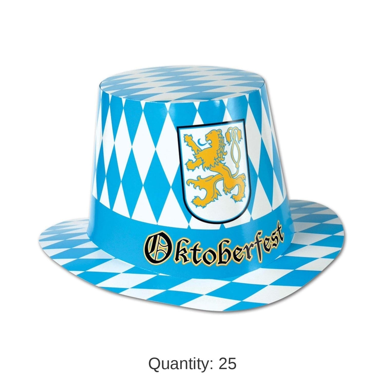 25 Pack Bulk Oktoberfest Party Hi-Hat
