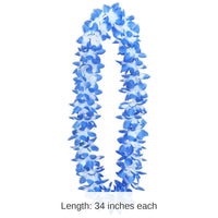 12 Pack Bulk Luau Party Oasis Floral Lei