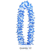 12 Pack Bulk Luau Party Oasis Floral Lei