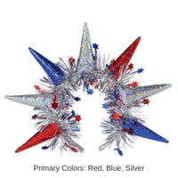 12 Pack Bulk Statue Of Liberty Tiara Headband