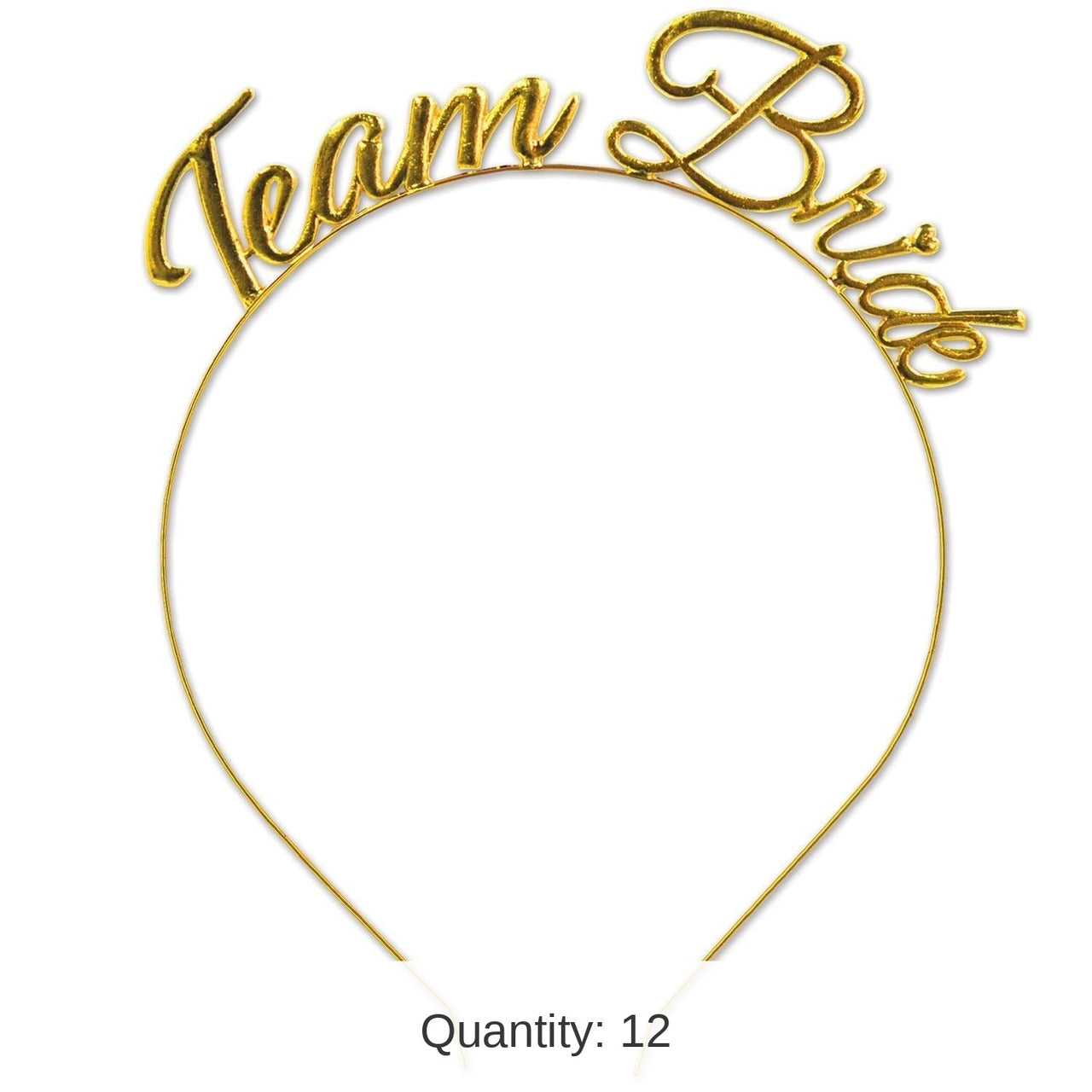 12 Pack Bulk Team Bride Headband