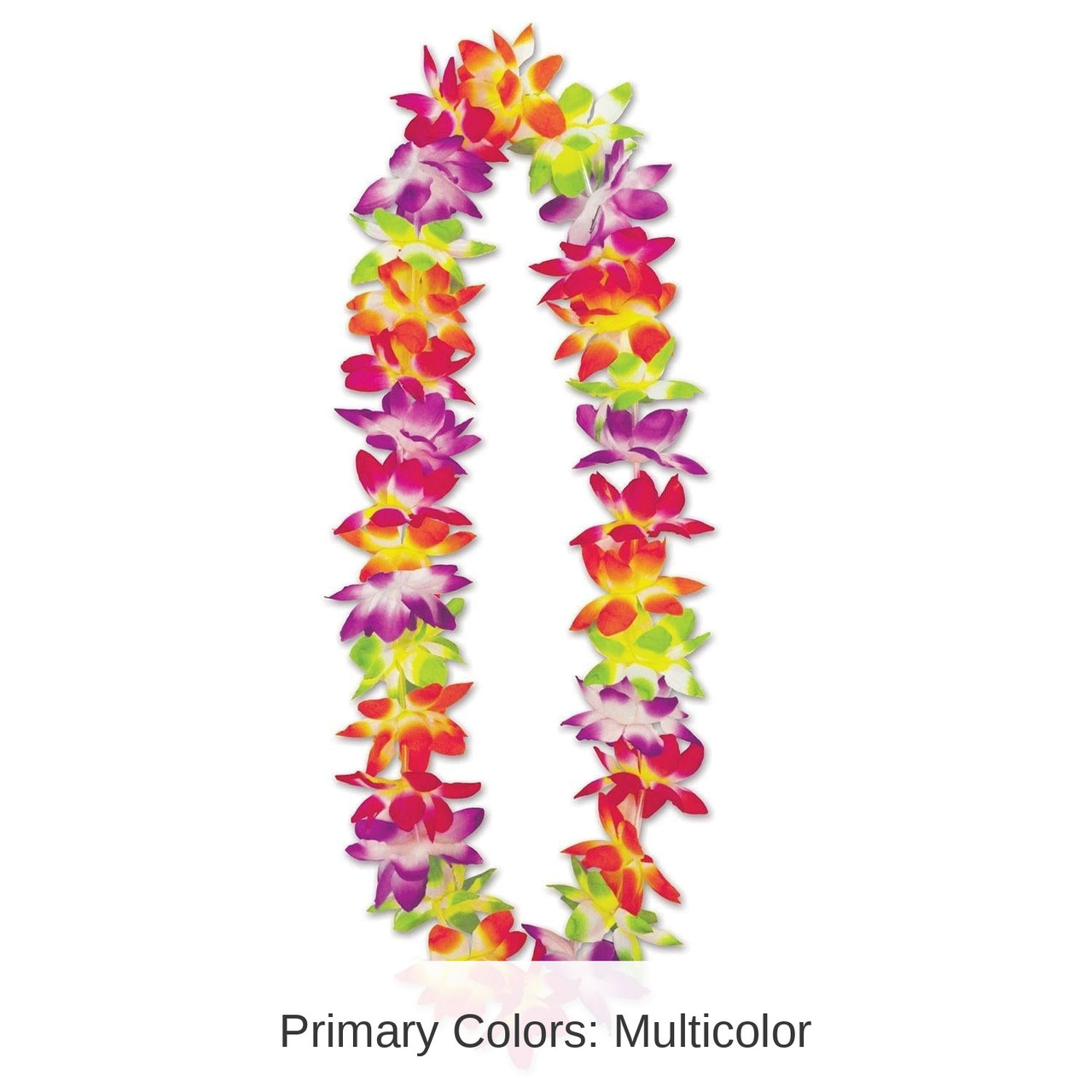 12 Pack Bulk Luau Party Maui Floral Lei