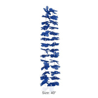 12 Pack Bulk Luau Party Blue Hawaiian Lei
