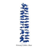 12 Pack Bulk Luau Party Blue Hawaiian Lei