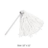144 Pack Bulk White Poly Pom Poms 512 Strand