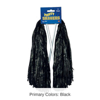48 Pack Bulk Packaged Pom Poms black