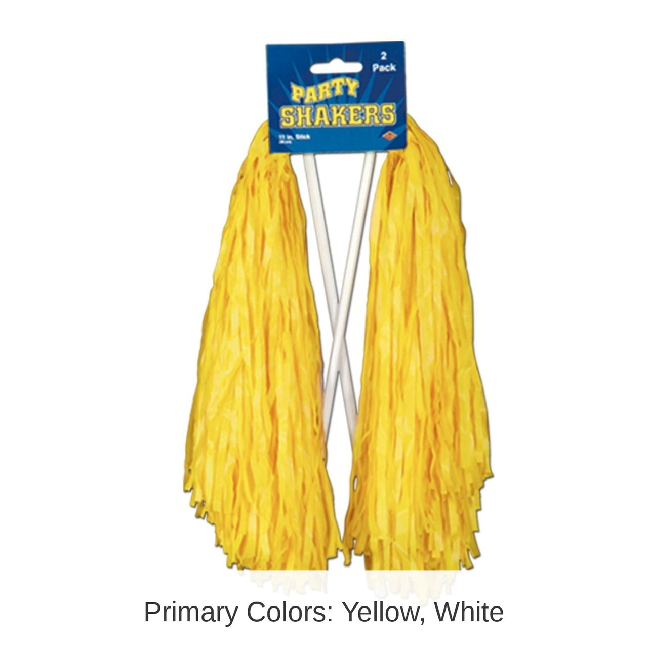 48 Pack Bulk Packaged Pom Poms golden-yellow