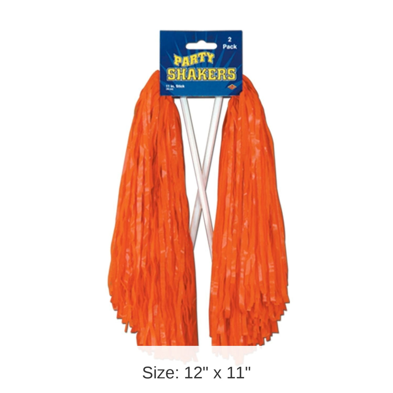 48 Pack Bulk Packaged Pom Poms orange