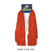 48 Pack Bulk Packaged Pom Poms red