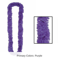 144 Pack Bulk Luau Party Soft-Twist Poly Leis - purple