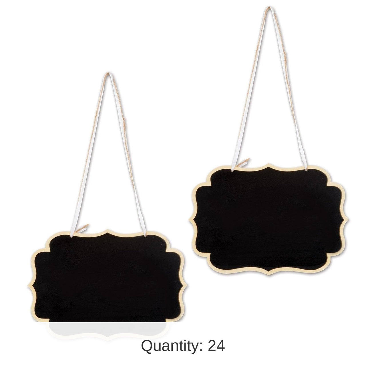 24 Pack Beistle Chalkboard Signs