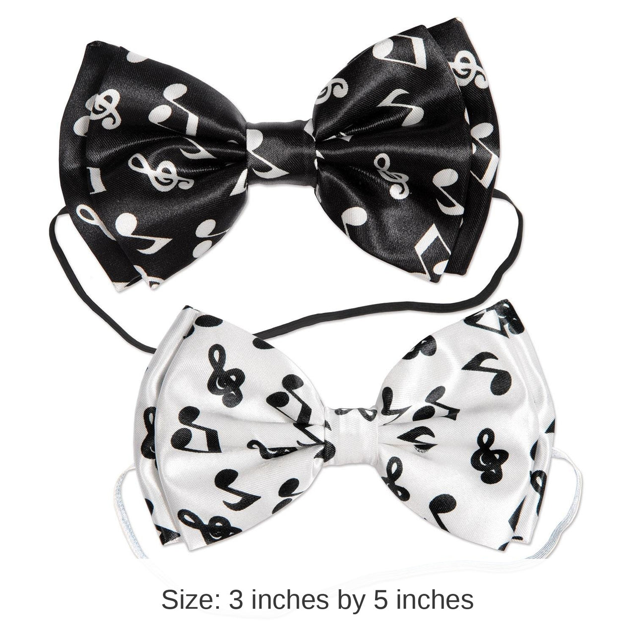 48 Pack Bulk Musical Notes Bow Ties