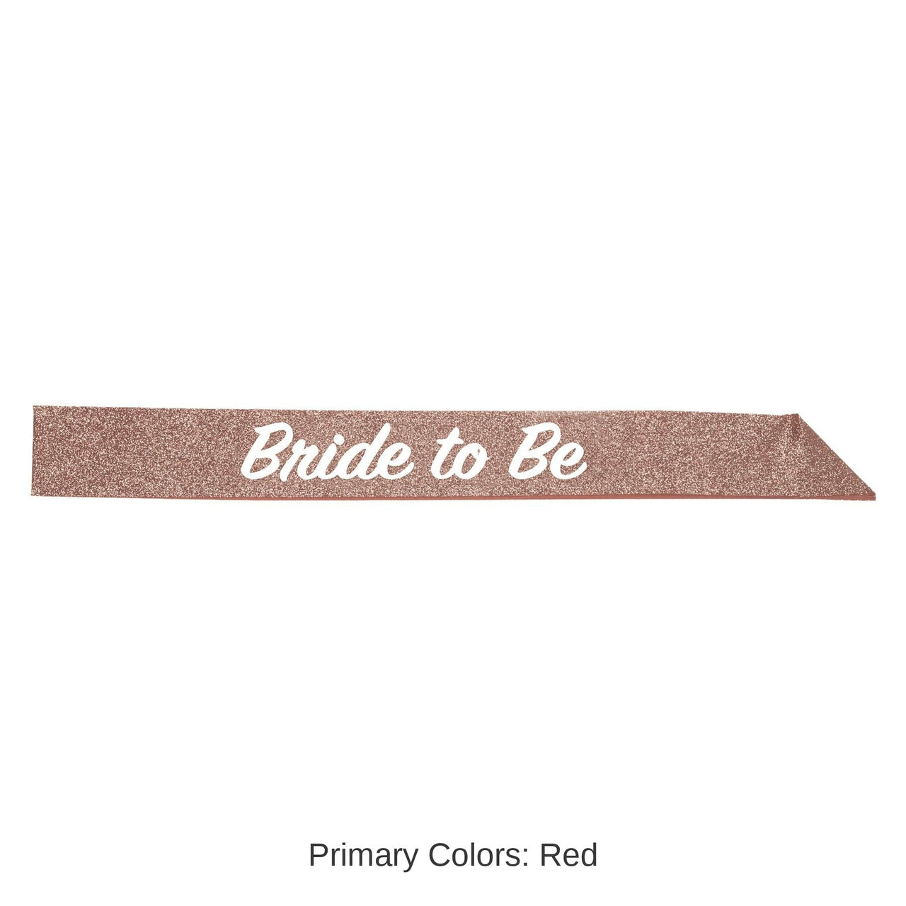 6 Pack Bulk Bachelorette Party Bride To Be Glittered Sash