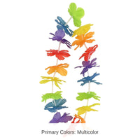 12 Pack Bulk Luau Party Rainbow Hawaiian Headband