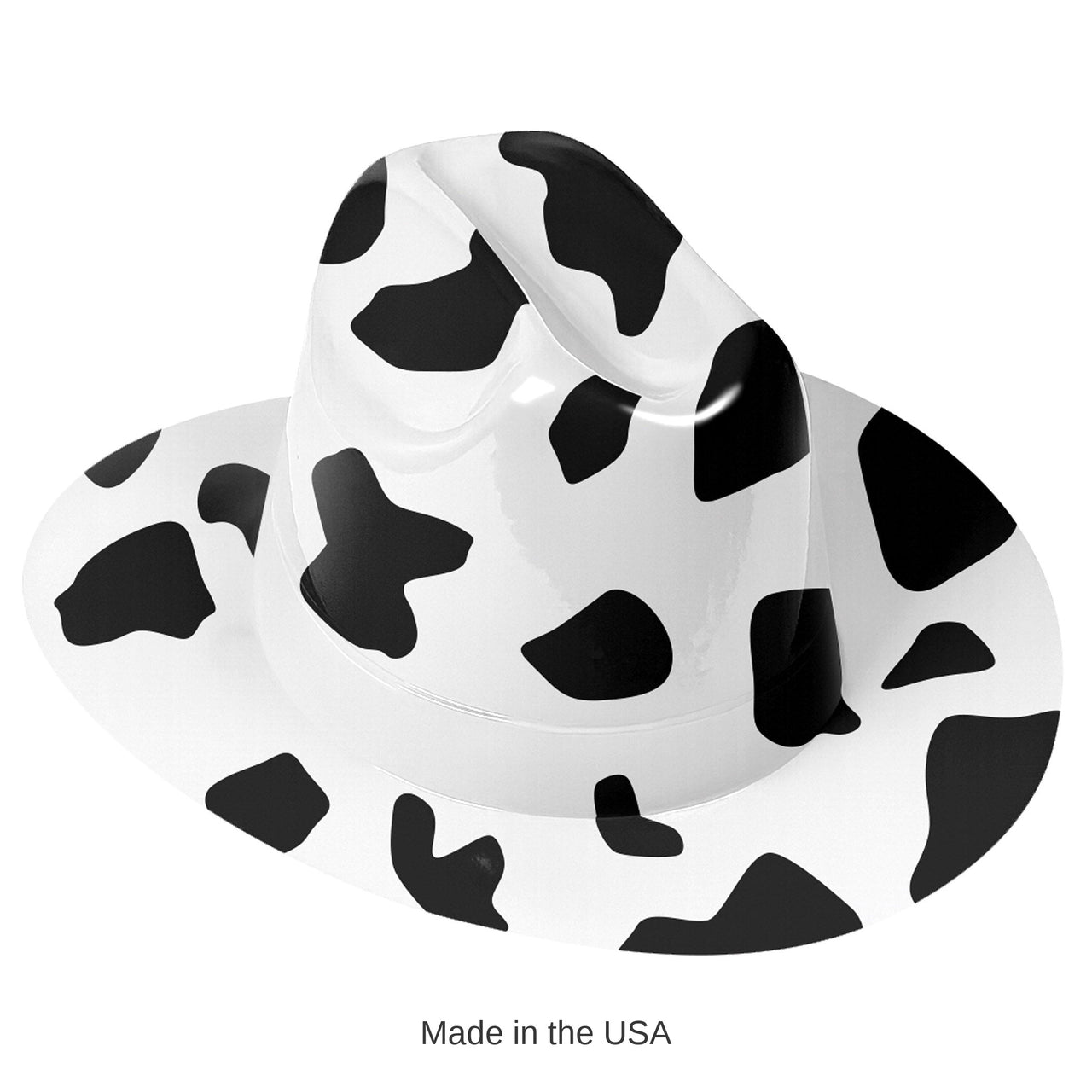 25 Pack Bulk Cow Print Cowboy Hat One Size Fits Most Western Fun!