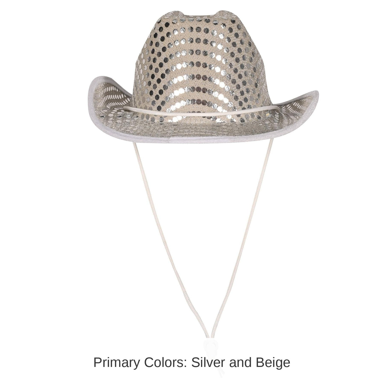 6 Pack Bulk Sequined Cowboy Hat