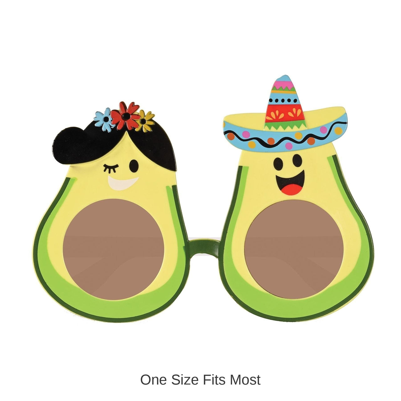 6 Pack Bulk Avocado Glasses