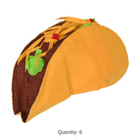 6 Pack Bulk Taco Hat