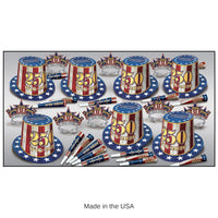 Semiquincentennial Party Assortment for 50 Patriotic Celebration